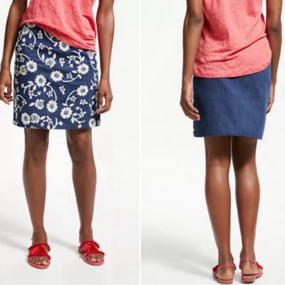 Boden embroidered skirt